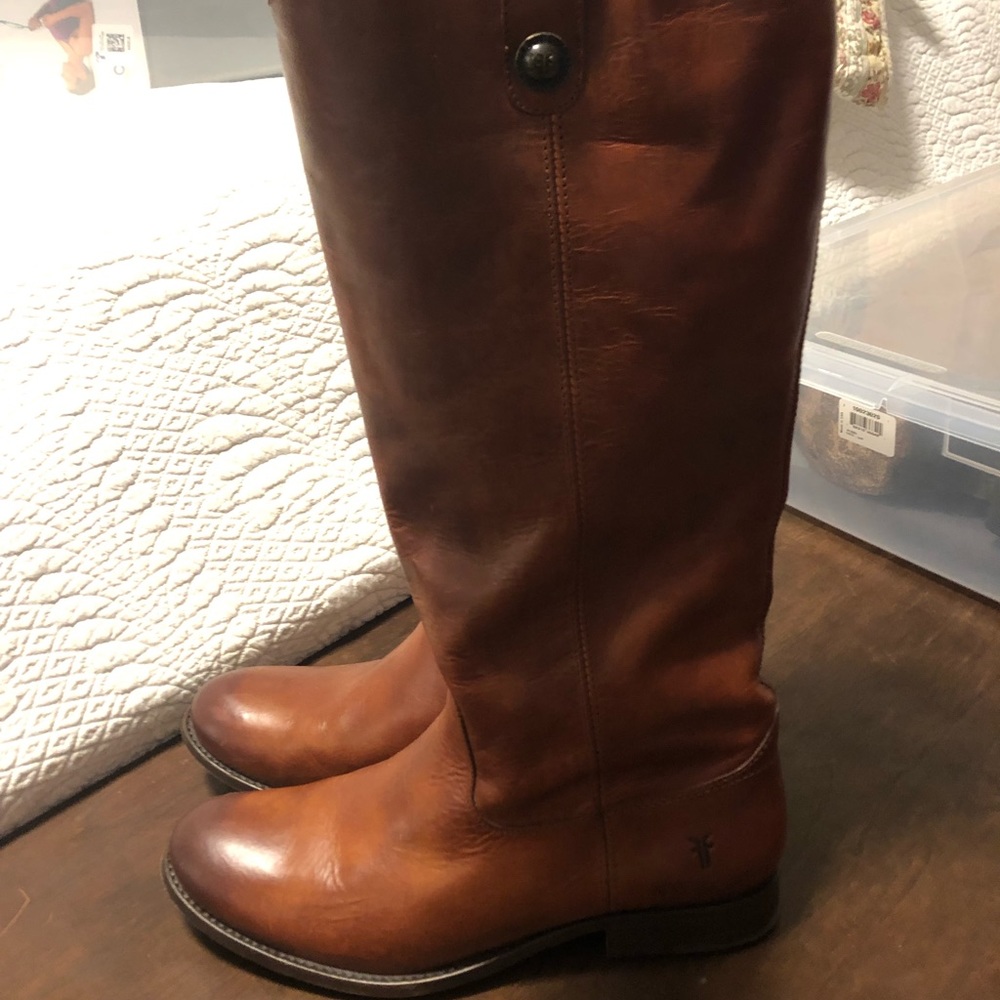 Frye Melissa extended Calf Riding Boot 9 1/2